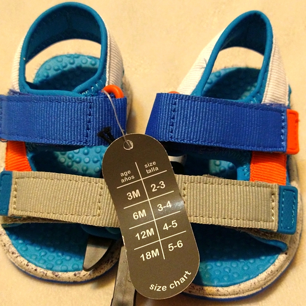 Wonder Nation Baby Sandals